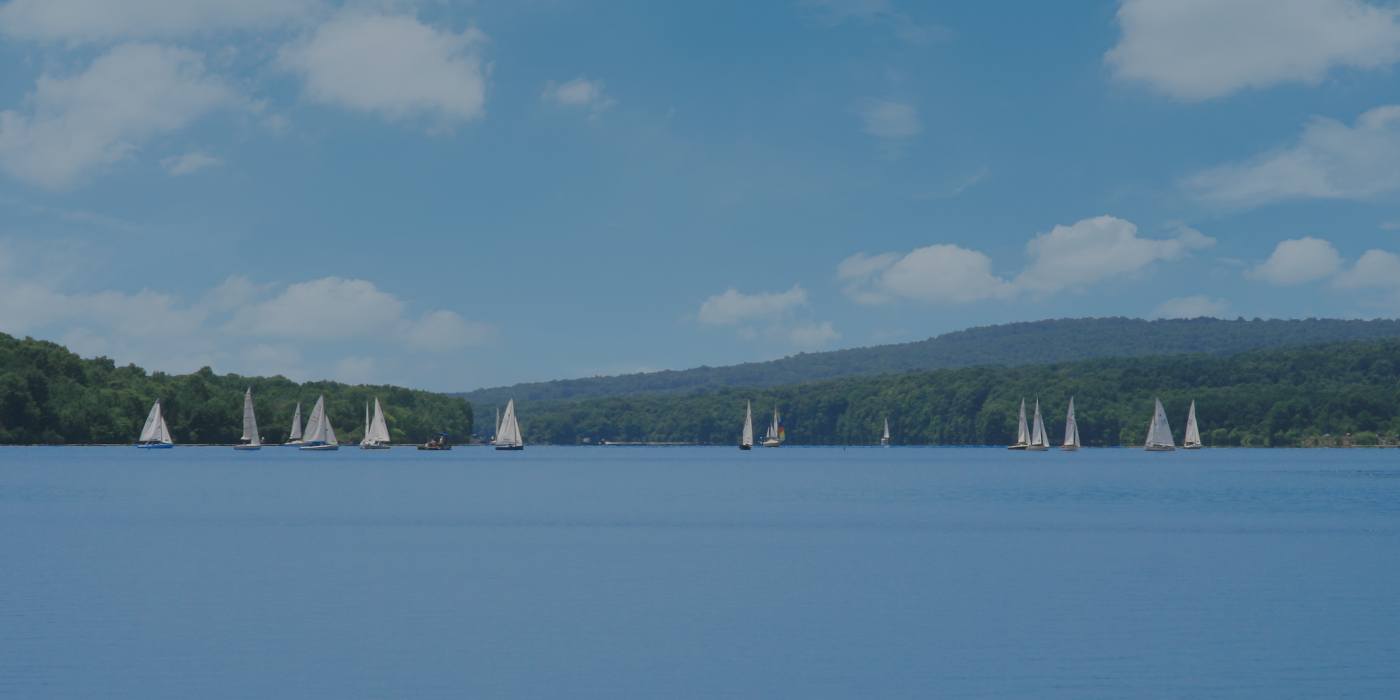 Sailboats on the water